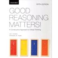 Good Reasoning Matters! A Constructive Approach to Critical Thinking