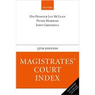 Magistrates' Court Index