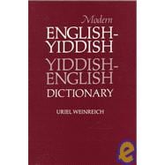 Modern English-Yiddish Dictionary