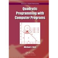Quadratic Programming with Computer Programs