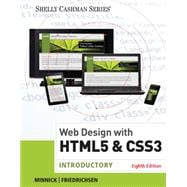 Shelly Cashman Series Web Design with HTML & CSS3 Introductory