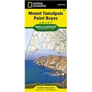 National Geographic Trails Illustrated Topographic Map Mount Tamalpais / Point Reyes, California