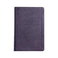 CSB Giant Print Reference Bible, Plum LeatherTouch