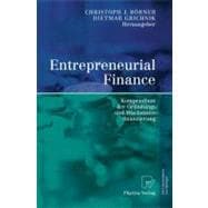 Entrepreneurial Finance