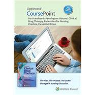 Lippincott CoursePoint Enhanced for Frandsen: Abrams' Clinical Drug Therapy (12 month Ecommerce Digital Code)