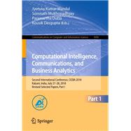 Computational Intelligence, Communications, and Business Analytics