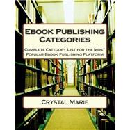Ebook Publishing Categories
