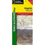 National Geographic Angeles National Forest Map