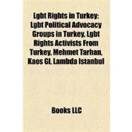 Lgbt Rights in Turkey,9781158735778