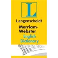 Langenscheidt Merriam-Webster English Dictionary
