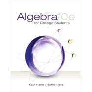 Algebra for College Students