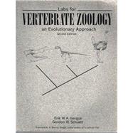 Labs for Vertebrate Zoology : An Evolutionary Approach
