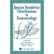 Species Sensitivity Distributions in Ecotoxicology