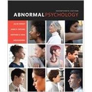 Abnormal Psychology -- Books a la Carte