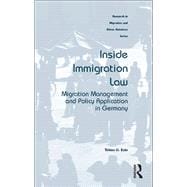 Inside Immigration Law: Migration Management and Policy Application in Germany