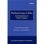 Finding Groups in Data An Introduction to Cluster Analysis