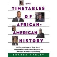 Timetables of African-American History A Chronology of the Most Important People and Events in African-American History