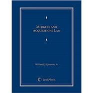 Mergers and Acquisitions Law (Paperback)