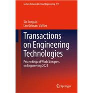 Transactions on Engineering Technologies