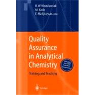 Quality Assurance in Analytical Chemistry : Training and Teaching