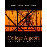 Combo: College Algebra: Graphs & Models with MathZone Access Card