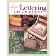 Elegant Lettering For Your Home