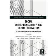 Social Entrepreneurship and Social Innovation: Ecosystems for Inclusion in Europe