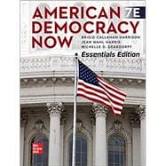 American Democracy Now, Essentials [Rental Edition]
