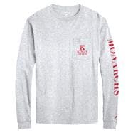 King's College League L/S Pocket T-Shirt 