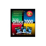 Microsoft Office 2000: Developer's Set: Boxed