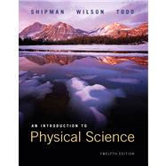 Lab Manual for Shipman/Wilson/Todd's An Introduction to Physical Science, 12th