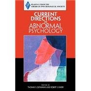 Aps : Current Directions in Abnormal Psychology