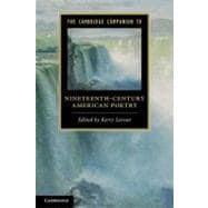 The Cambridge Companion to Nineteenth-Century American Poetry