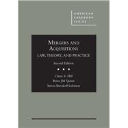 Mergers and Acquisitions(American Casebook Series)