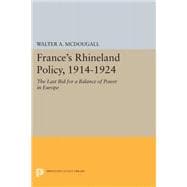 France's Rhineland Policy 1914-1924