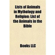 Lists of Animals in Mythology and Religion : List of the Animals in the Bible