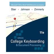 Microsoft® Office Word® 2010 Manual to accompany Gregg College Keyboarding & Document Processing, 11th Edition