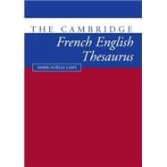 The Cambridge French-English Thesaurus