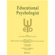 Rediscovering the Philosophical Roots of Educational Psychology: A Special Issue of educational Psychologist