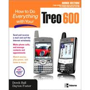 How to Do Everything With Your Treo 600,9780072255812