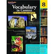 School Supply Vocabulary in Context Workbook Grade 8