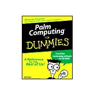 Palm Computing for Dummies
