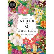 Around the World in 50 Orchids 1000 Piece Jigsaw Puzzle