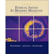Ethical Issues In Modern Medicine: Contemporary Readings in Bioethics, 7th Edition