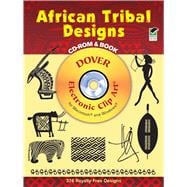 African Tribal Designs CD-ROM and Book