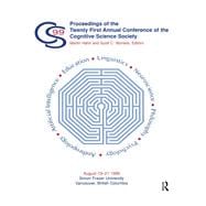 Proceedings of the Twenty-first Annual Conference of the Cognitive Science Society