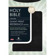 Holy Bible: New King James Version, Giant Print Reference Edition, Black Bonded Leather, Classic Series