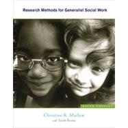Research Methods for Generalist Social Work, 5th Edition