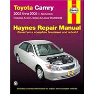 Toyota Camry,avalon,solara,lexus Es300/330 Repair Manual 2002-2005