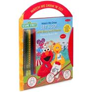 Watch Me Draw 'n' Go: Sesame Street's Let's Go! with Elmo and Friends Drawing Book and Kit